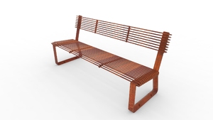 tänavamööbel, iste, aluminium