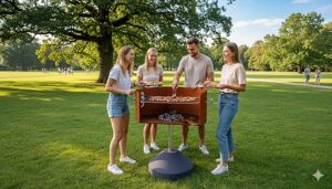 tänavamööbel, muu, leasure and rest, betoon, sile betoon, pargigrill, teras
