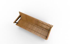 tänavamööbel, iste, betoon, sile betoon, vertikaalsed plangud, horisontaalsed plangud