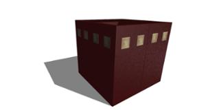 tänavamööbel, istutusalus, teras, logo, nelinurkne, corten