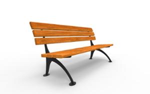 tänavamööbel, iste, puidust iste, puidust seljatugi, retro