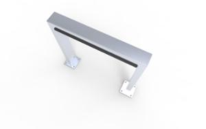 street furniture, bicycle stand, rubber protection, with bike frame protection, cycle rack