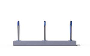 street furniture, bicycle stand, cycle rack, multiple stands, free-standing
