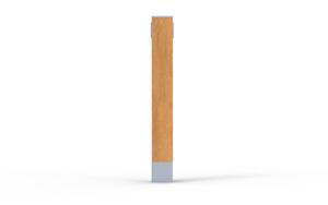 street furniture, other, bollard, wood, 230v and/or usb socket, wifi station