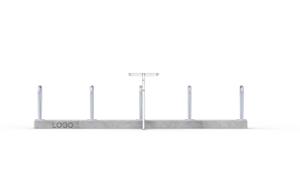 street furniture, bicycle stand, cycle rack, multiple stands, free-standing