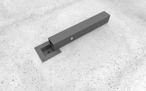 street furniture, bollard, foldable, removable