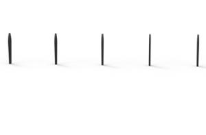 street furniture, bollard, logo, steel