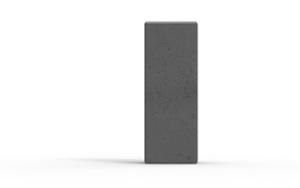 street furniture, bollard, concrete, smooth concrete