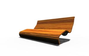 street furniture, seating, leasure and rest, chaise longue, rotatable, wood backrest, wood seating, high backrest, wzór zastrzeżony