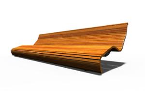 street furniture, seating, leasure and rest, chaise longue, rotatable, wood backrest, wood seating, high backrest, wzór zastrzeżony