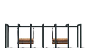 street furniture, autre, seating, leasure and rest, swing, pergola
