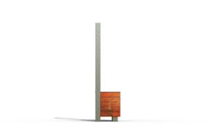 street furniture, planter, autre, wood, mobile (pallet jack compatible), trelly
