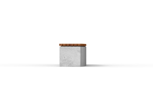 street furniture, bench, seating, concrete, smooth concrete, price per metre, length measured on longer side, curved