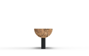 street furniture, bench, kłoda, wood seating