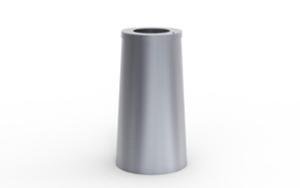 street furniture, litter bin, small ashtray, logo
