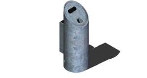 street furniture, litter bin, autre, bollard mounted, attached to wall, preliminary segregation, used batteries container