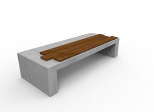 street furniture, bench, wood seating, concrete, smooth concrete, concrete seating