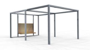 street furniture, autre, seating, pergola