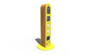 street furniture, bollard, autre, wifi station, 230v and/or usb socket, induction/qi charger