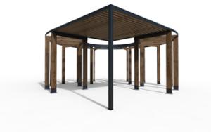 street furniture, autre, pergola, modular