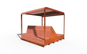 street furniture, bench, seating, autre, pergola, chaise longue, high backrest, parklet, leasure and rest