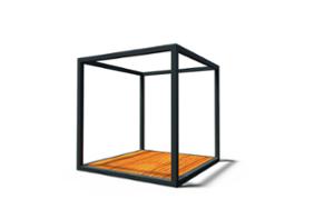 street furniture, autre, bench, boks, modular, parklet, platforma