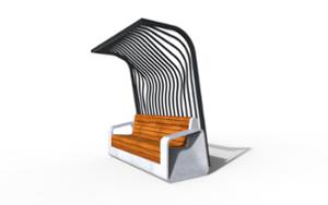 street furniture, autre, seating, concrete, smooth concrete, fotowoltaika, induction/qi charger, wood backrest, pergola, lighting, wood seating, wifi station, trelly