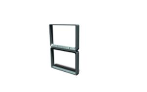 street furniture, bicycle stand, cycle rack, rubber protection, with bike frame protection, aluminium, guma