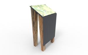 street furniture, autre, kłoda, information board