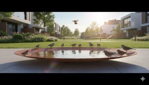 street furniture, autre, park grill, drinking fountain, fireplace, misa z wodą