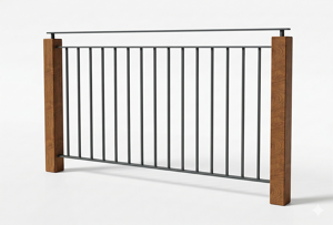 street furniture, autre, fence, barrier, kłoda