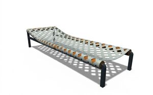 street furniture, seating, autre, small table, chaise longue, hammock, wzór zastrzeżony, leasure and rest, zielona klasa