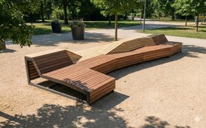 mažoji arhitektūra, vazonas, kita, suoliukas, suolai, leasure and rest, gultai / šezlongai, parklet, aukštas atlošas