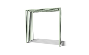 mažoji arhitektūra, kita, pergola, augalų atrama