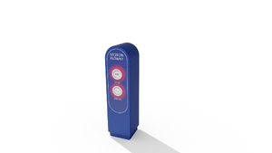 mažoji arhitektūra, stulpelis, kita, wifi stotelė, 230v lizdas su usb, indukcinis/qi įkroviklis