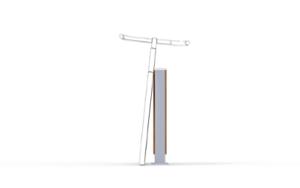 straatmeubilair, fietsenrek, met fietsenframe bescherming, fietsenrekken