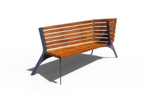 straatmeubilair, zitbanken, borstvoeding, armleuning, hoge rugleuning