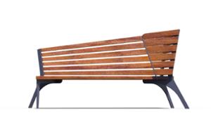 straatmeubilair, zitbanken, borstvoeding, armleuning, hoge rugleuning
