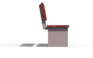 straatmeubilair, zitbanken, horizontale planken, hout, moduleerbaar, staal