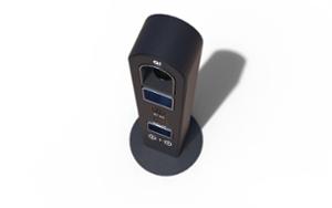straatmeubilair, overige, afzetpalen, 230v en/of usb aansluiting, inductie/qi lader, wifi station