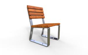 straatmeubilair, zitbanken, aluminium, éénpersoons, odlew aluminiowy, houten rugleuning, armleuning, houten zitting