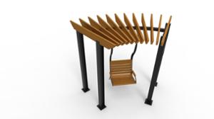 straatmeubilair, overige, zitbanken, leasure and rest, scharnier, pergola, gebogen
