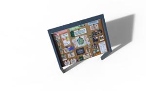 straatmeubilair, overige, verlichting, informatie paneel