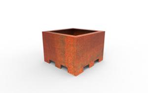 straatmeubilair, plantenbak, beton, glad beton, mobiel (compatibel met transpallet)