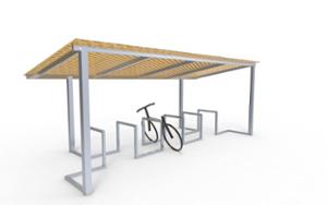straatmeubilair, fietsenrek, fietsoverkapping, meerdere stands, fietsenrekken
