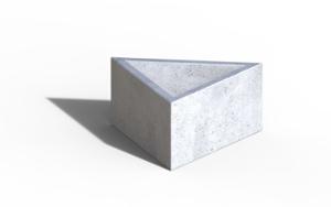 straatmeubilair, plantenbak, beton, glad beton, moduleerbaar