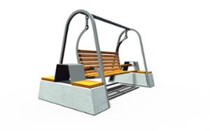 straatmeubilair, bank, zitbanken, overige, beton, glad beton, kleine tafel, scharnier, solair, wzór zastrzeżony, leasure and rest, solarna listwa smartbeam