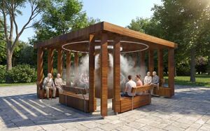 straatmeubilair, overige, pergola, overkapping, leasure and rest, soniczna tężnia solankowa/ tężnie