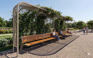 straatmeubilair, overige, hek, pergola