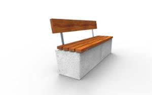 mała architektura, seating, beton architektoniczy, drewno